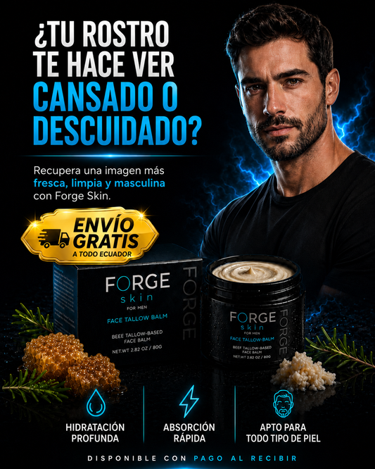 Forge Skin Cream | Cuidado facial premium para hombres